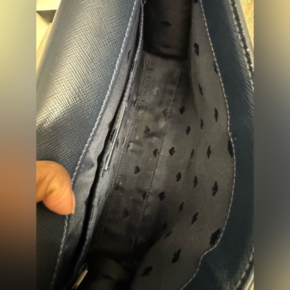 Kate Spade Navy and Cream Crossbody Bag - Picture 14 of 14